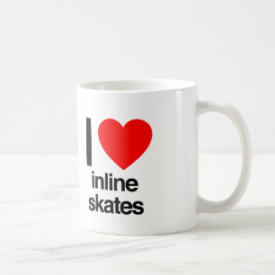 i love inline skates coffee mug