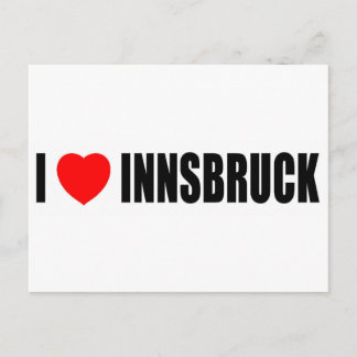 I Love Innsbruck Postcard