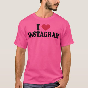 I Love Instagram friends T-Shirt