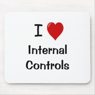 I Love Internal Controls - Funny Compliance Quote Mouse Mat