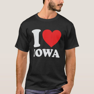 I Love Iowa T-Shirt