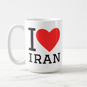 I love iran coffee mug