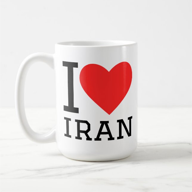 I love iran coffee mug (Left)