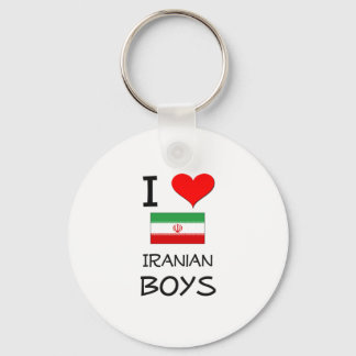 I Love Iranian Boys Key Ring