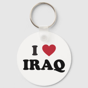 I Love Iraq Key Ring