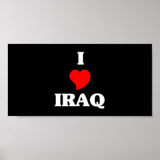 I Love Iraq Poster