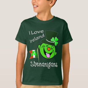 I Love Ireland Funny Shenanigans St Patrick's T-Shirt