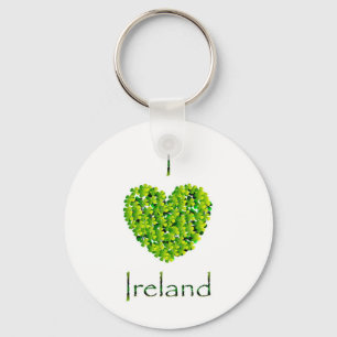 I Love Ireland Keychain