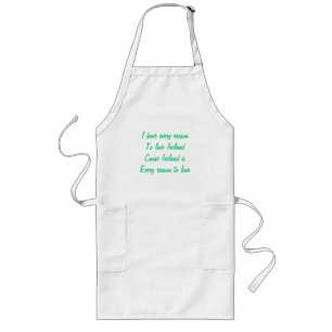 I love Ireland Long Apron