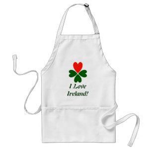I Love Ireland Standard Apron