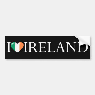 "I love Ireland" sticker