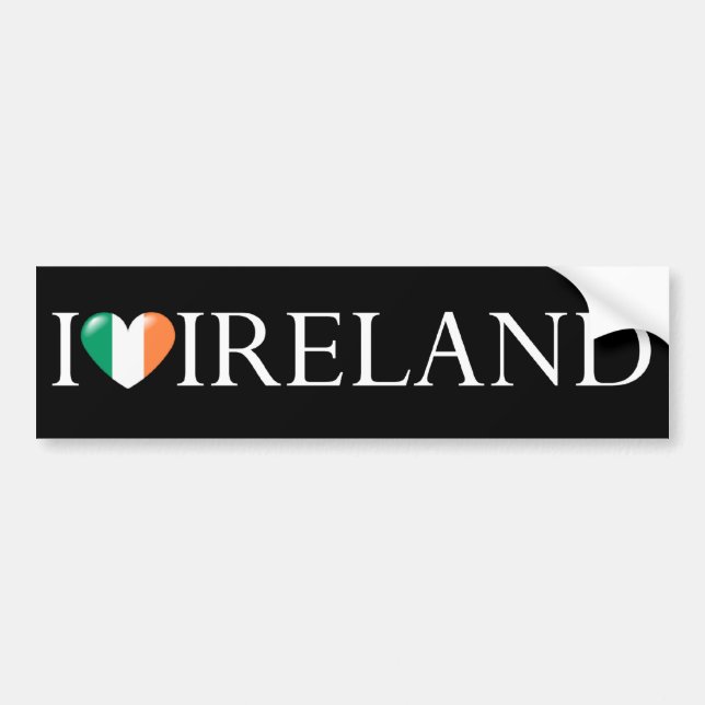 "I love Ireland" sticker (Front)