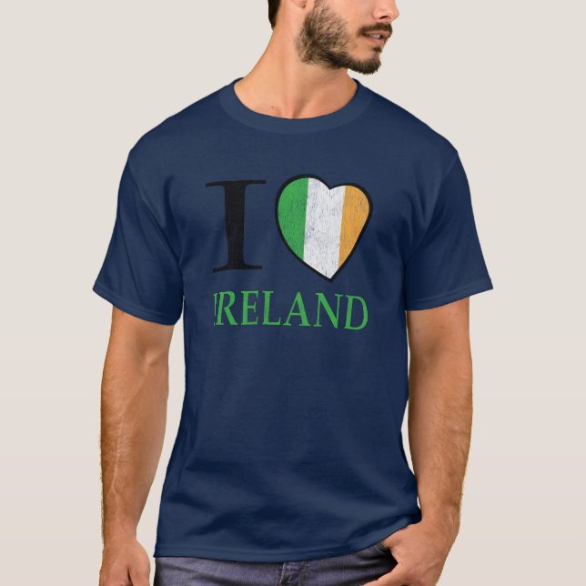 I Love Ireland T-Shirt (Front)
