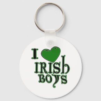 I Love Irish Boys Key Ring
