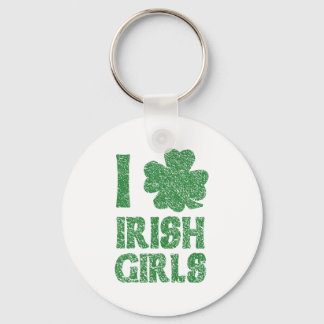 I Love Irish Girls Key Ring