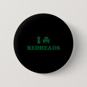 I Love Irish Redheads Boys By1  6 Cm Round Badge