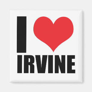 I love Irvine Magnet