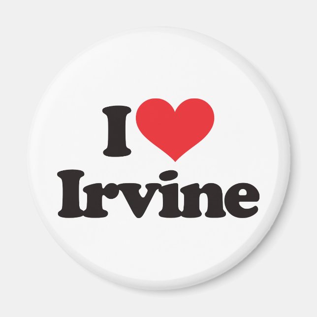 I Love Irvine Magnet (Front)