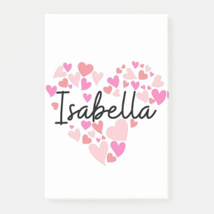 I love Isabella Post-it Notes