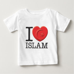 I Love Islam Baby T-Shirt
