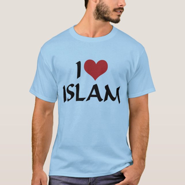 I Love Islam T-Shirt (Front)