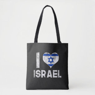 I Love Israel Tote Bag