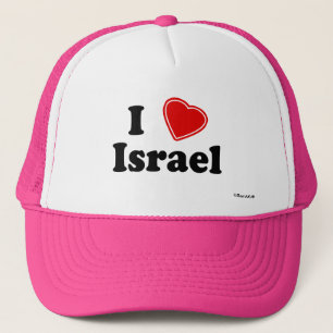 I Love Israel Trucker Hat