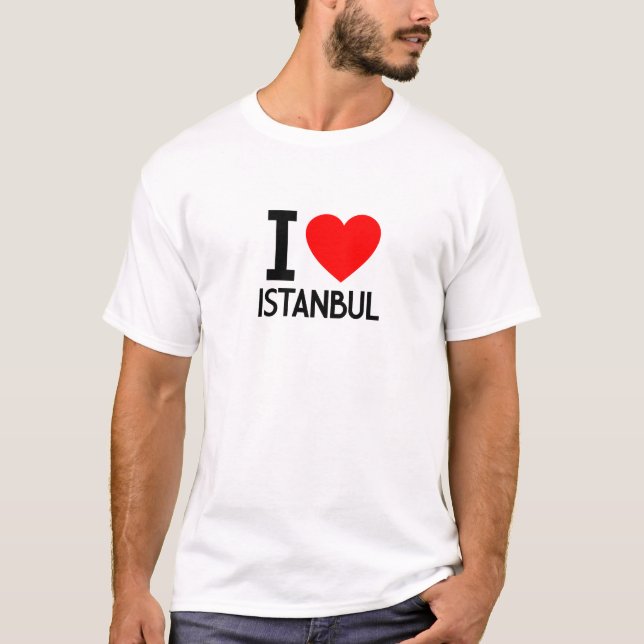 I Love Istanbul T-Shirt (Front)