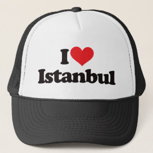 I Love Istanbul Trucker Hat