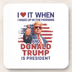 I Love It When I Wake Up And Trump Is President Fu Coaster