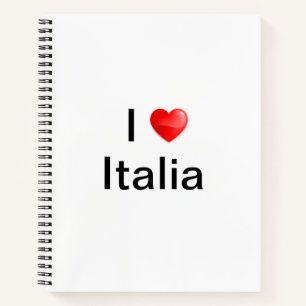 I love Italia Notebook
