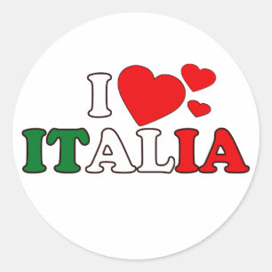 I Love Italia Sticker
