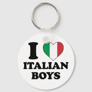 I love Italian boys Key Ring