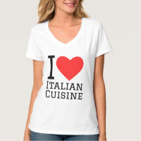 I love Italian cuisine