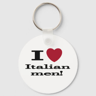 I Love Italian Men Key Ring