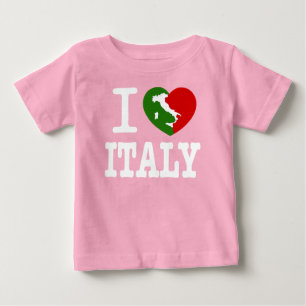 I Love Italy  Baby T-Shirt