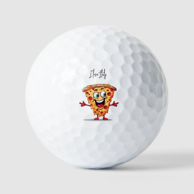 I love Italy Golf Balls (Front)