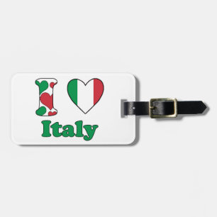 I love Italy Luggage Tag