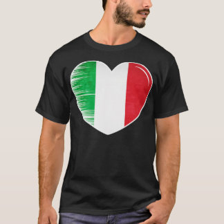 I Love Italy My Home My Country 12 T-Shirt