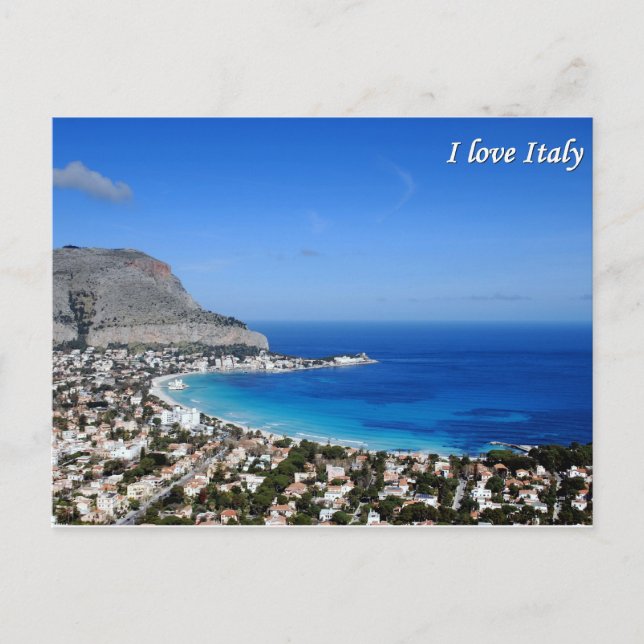I love Italy postcard (Front)