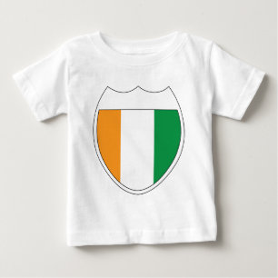 I Love Ivory Coast Baby T-Shirt