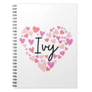 I love Ivy Notebook