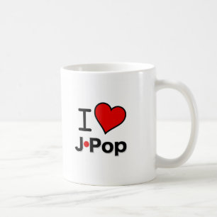 I Love J-Pop Coffee Mug