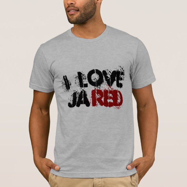 i  love, ja, red T-Shirt (Front)