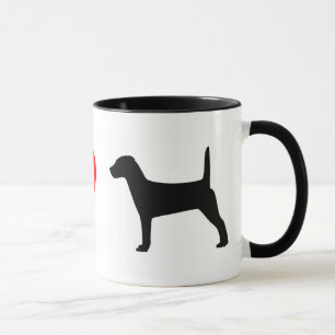 I Love Jack Russell Terriers Mug