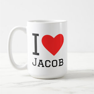 I love jacob coffee mug