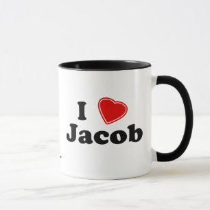 I Love Jacob Mug