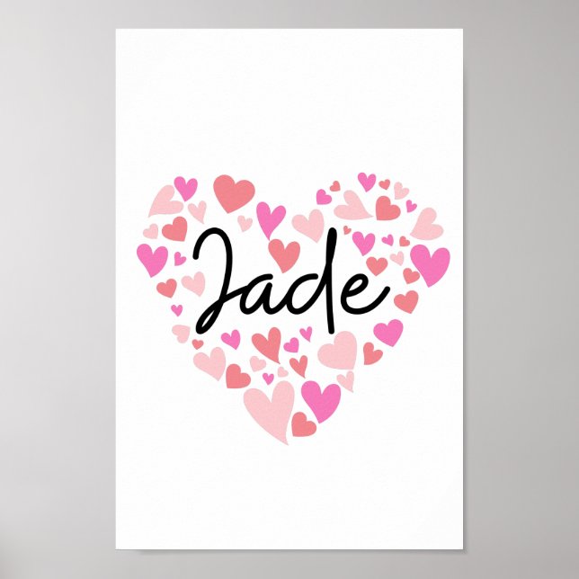 I love Jade Poster (Front)