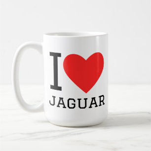 I love jaguar coffee mug