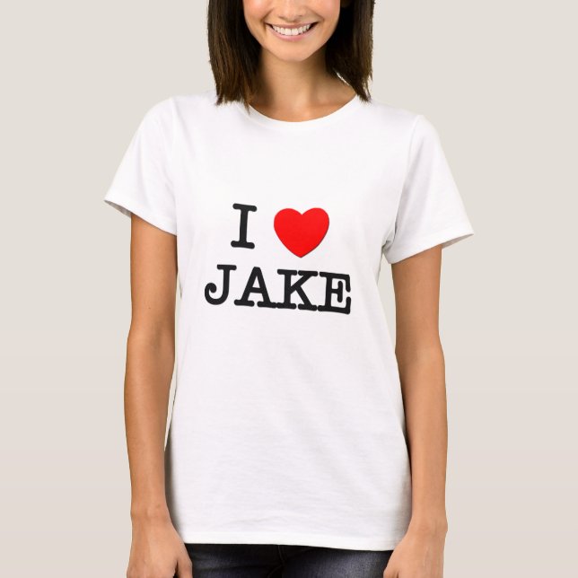 I Love Jake T-Shirt (Front)